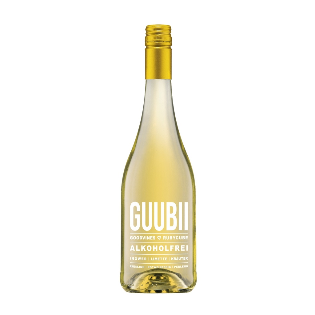 GUUBII Ingwer - Limette alkoholfreier Weinaperitif 0,75l